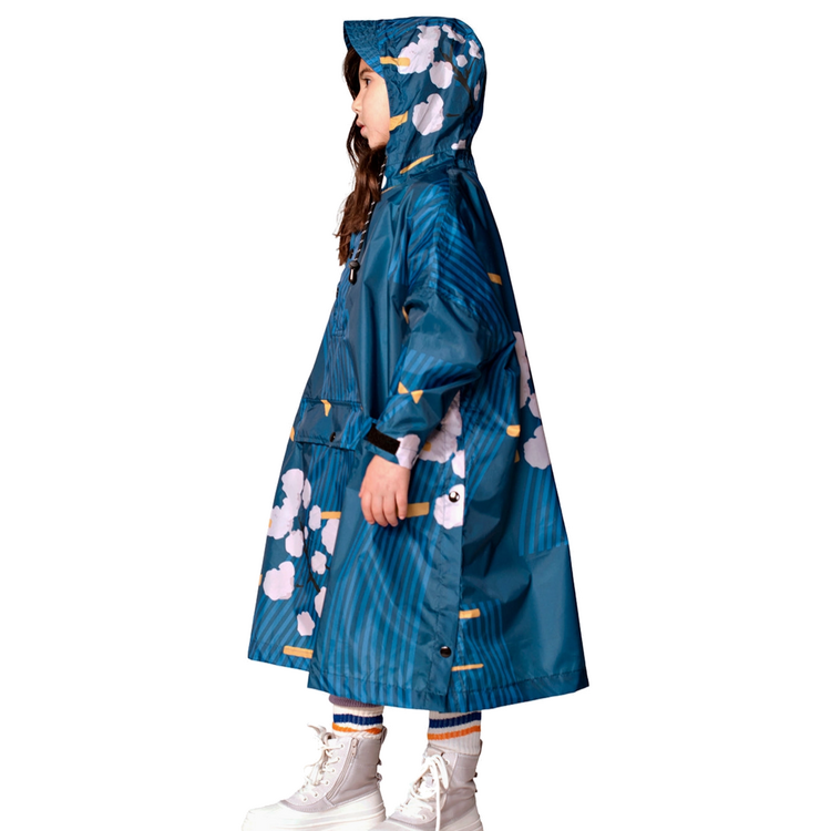 Rainkiss Japanese Blossom Kids Rain Poncho