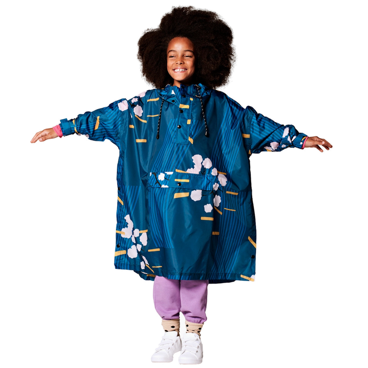 Rainkiss Japanese Blossom Kids Rain Poncho