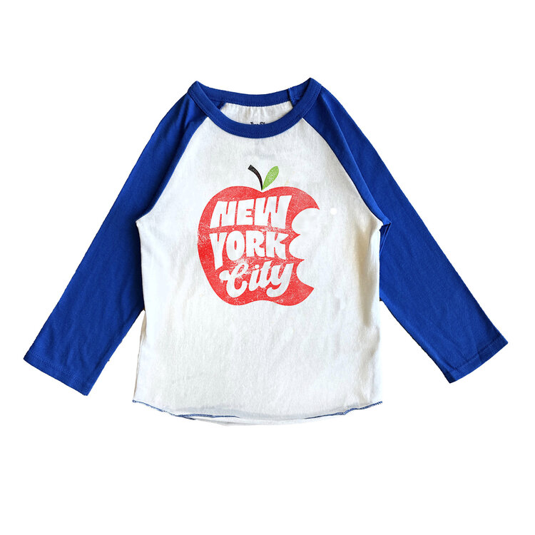 Rowdy Sprout New York City Apple Raglan Infant