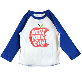 Rowdy Sprout New York City Apple Raglan