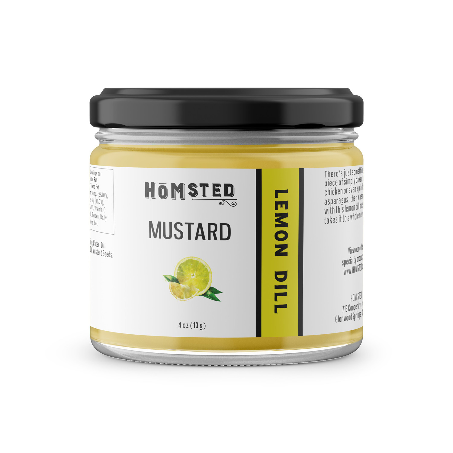 Lemon Dill Mustard Homsted
