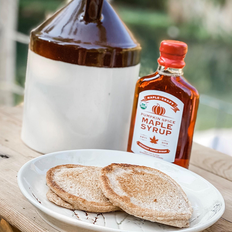 pumpkin spice maple syrup