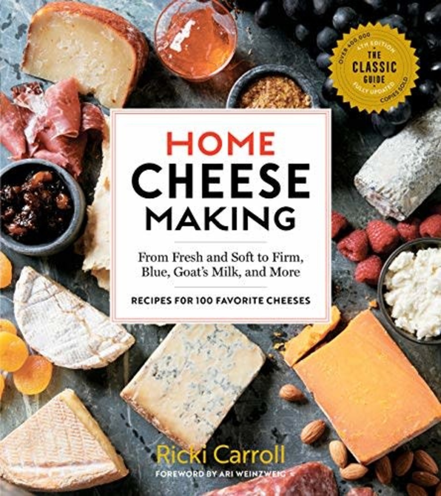 Home Cheese Making, 4th Edition: From Fresh and Soft to Firm, Blue, Goatâ s  Milk, and More; Recipes for 100 Favorite Cheeses - Homsted