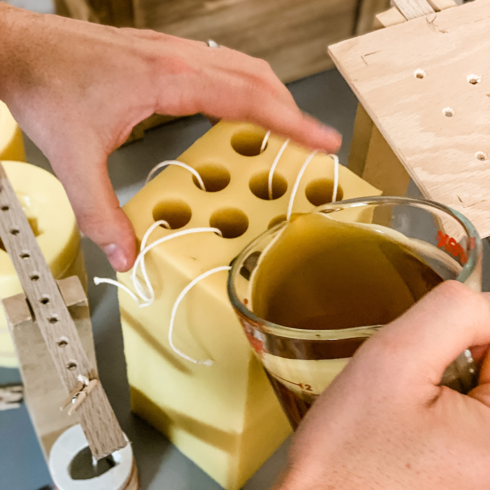 beeswax candles