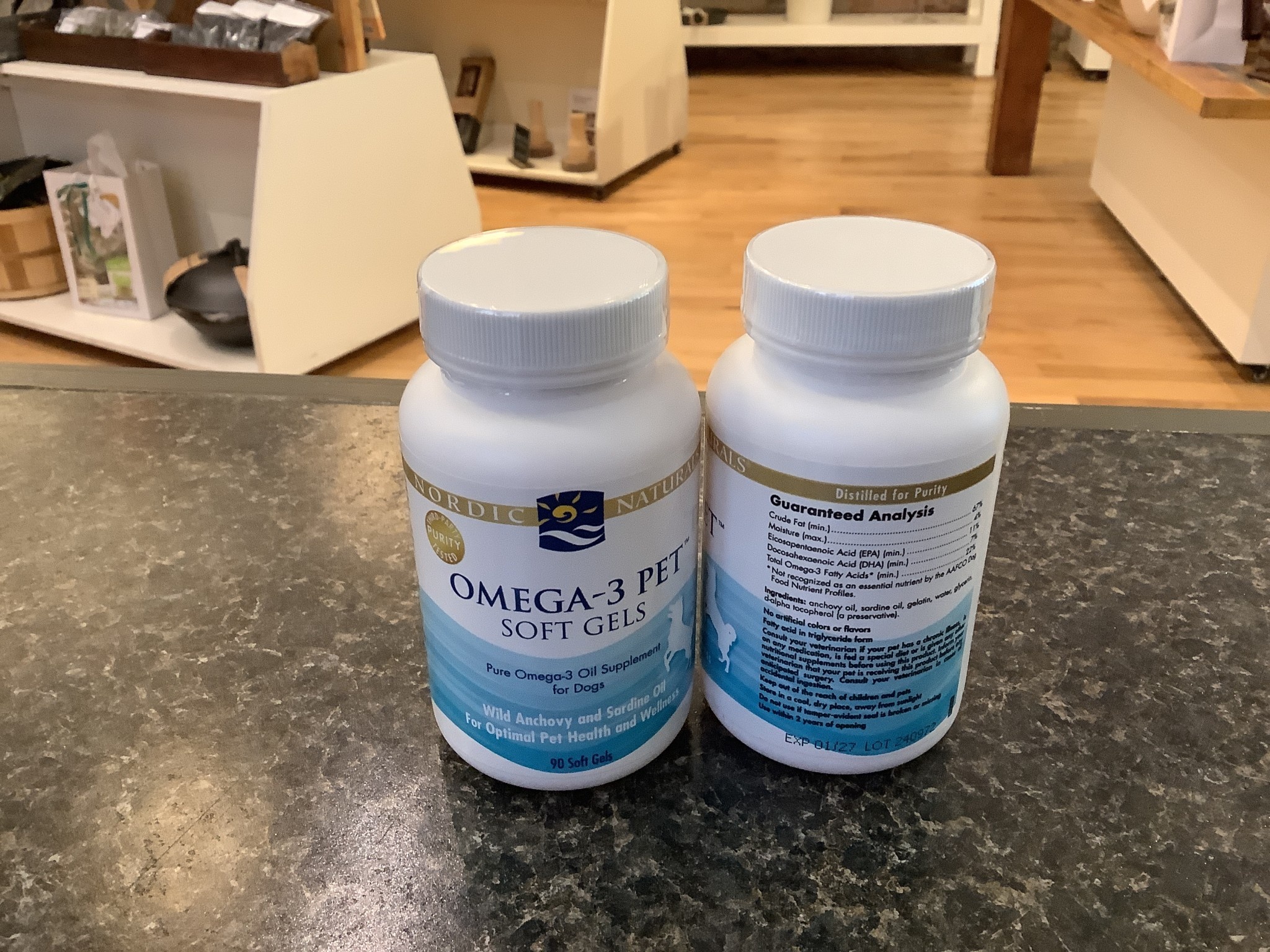 Nordic Naturals Omega 3 Pet Homsted