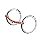 WEAVER WEAVER LOOSE RING SNAFFLE 5" SINGLE TWISTED COPPER WIRE