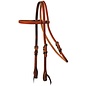 REINSMAN REINSMAN TIED AND TWISTED HEADSTALL BROWBAND