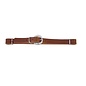 WEAVER WEAVER STRAIGHT LEATHER CURB STRAP BROWN