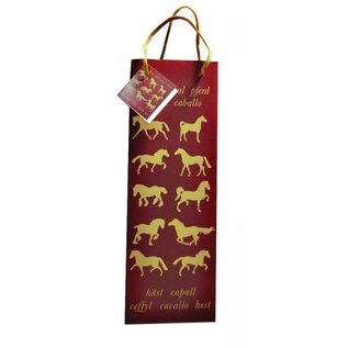 GRAY'S MAROON HORSE GIFT BAGS