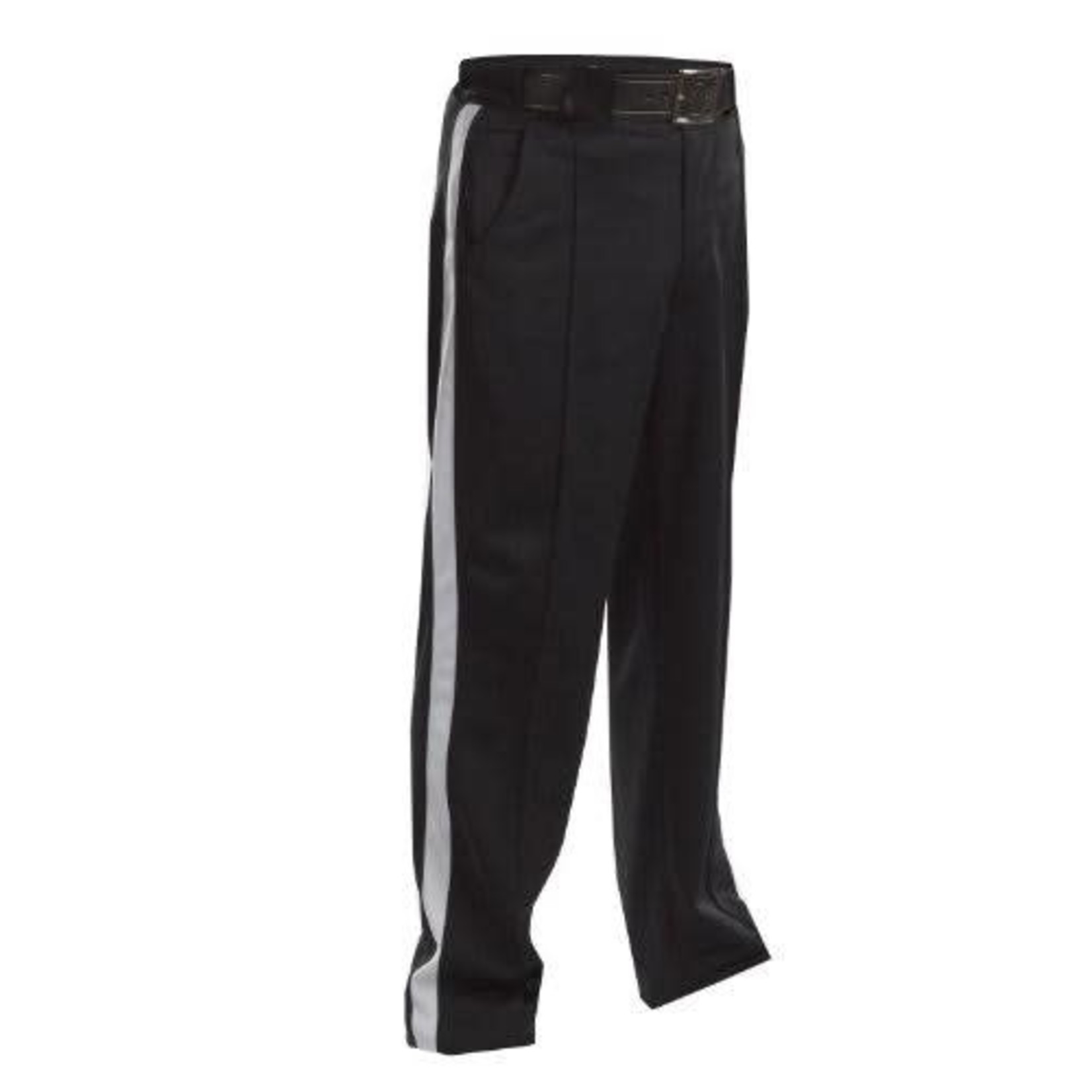 Smitty Smitty Football Officials Warm Weather Pants Black with White Stripe
