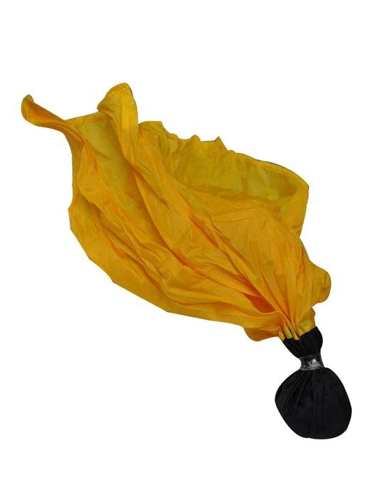 Smitty Smitty Gold Penalty Flag with Black Ball