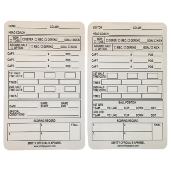Smitty Smitty Plastic Reusable Game Card