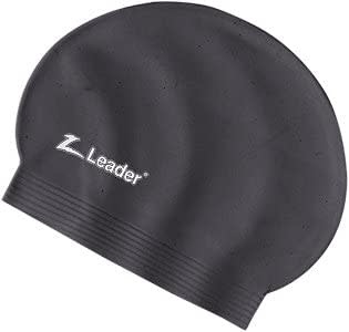 Leader Leader Latex Swim Cap - Black