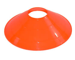 Adams Saucer Cones Set of 8  - Orange