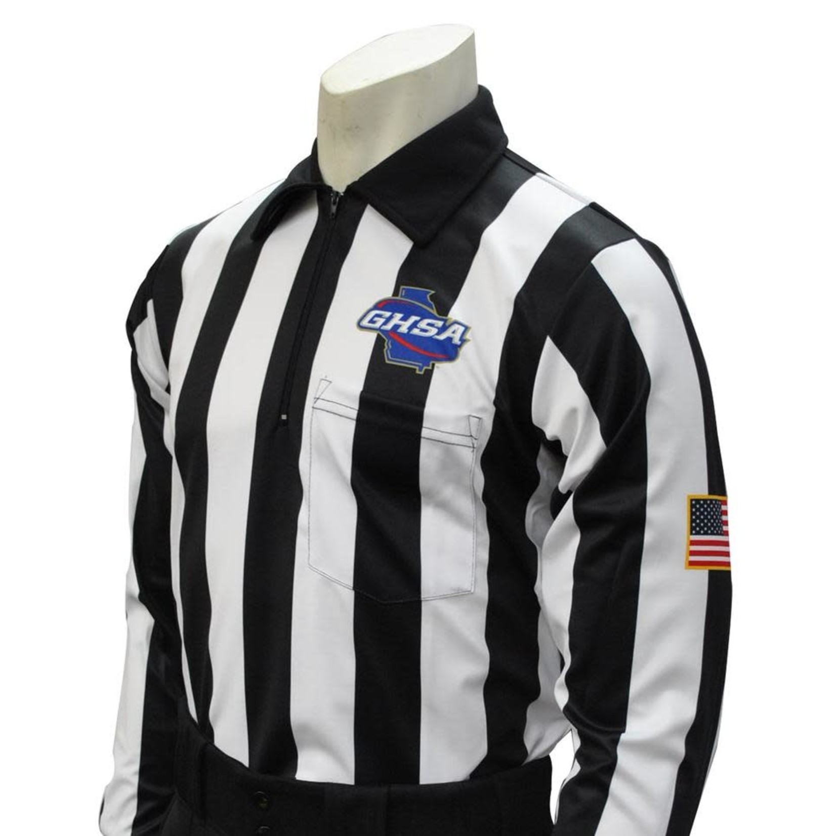Smitty Smitty Football Officials Sublimated GHSA Long Sleeve Shirt