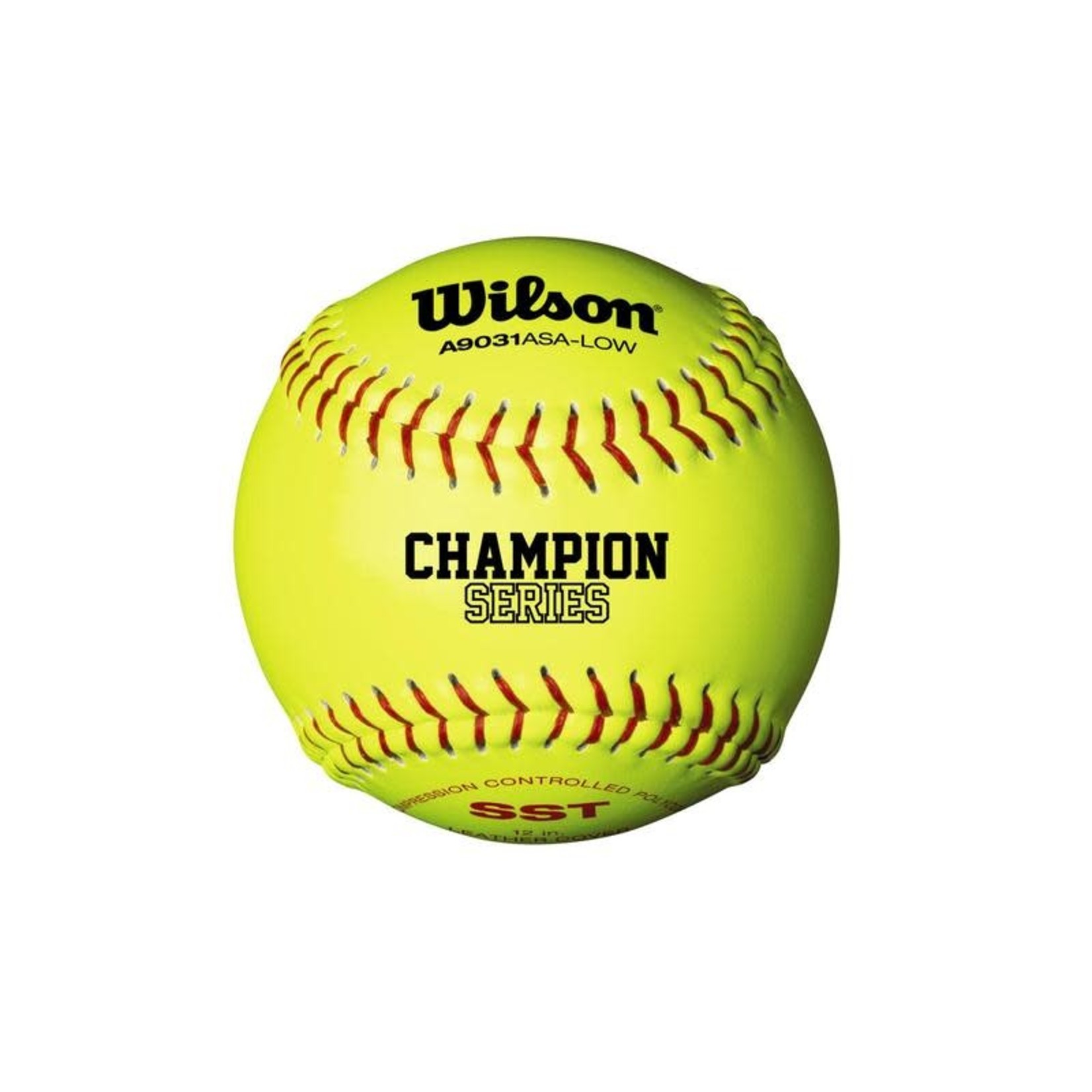 Wilson 12in Leather Poly ASA 9031 Softball