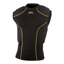 McDavid Rival Intg Shirt Blk/BrtYel Adult