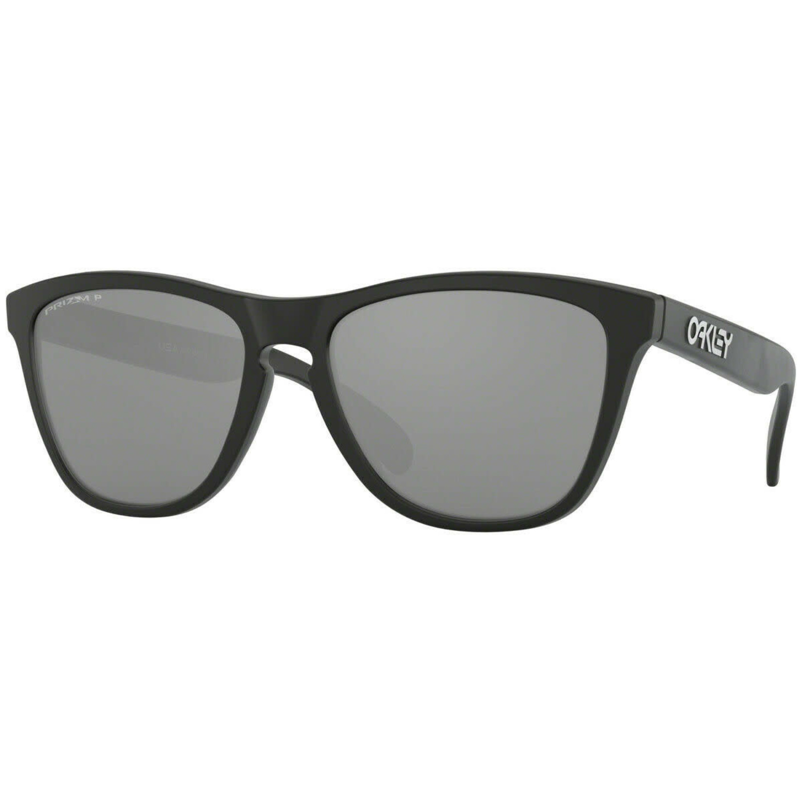 Oakley Oakley Frogskins Matte Black Black Iridium Polarized