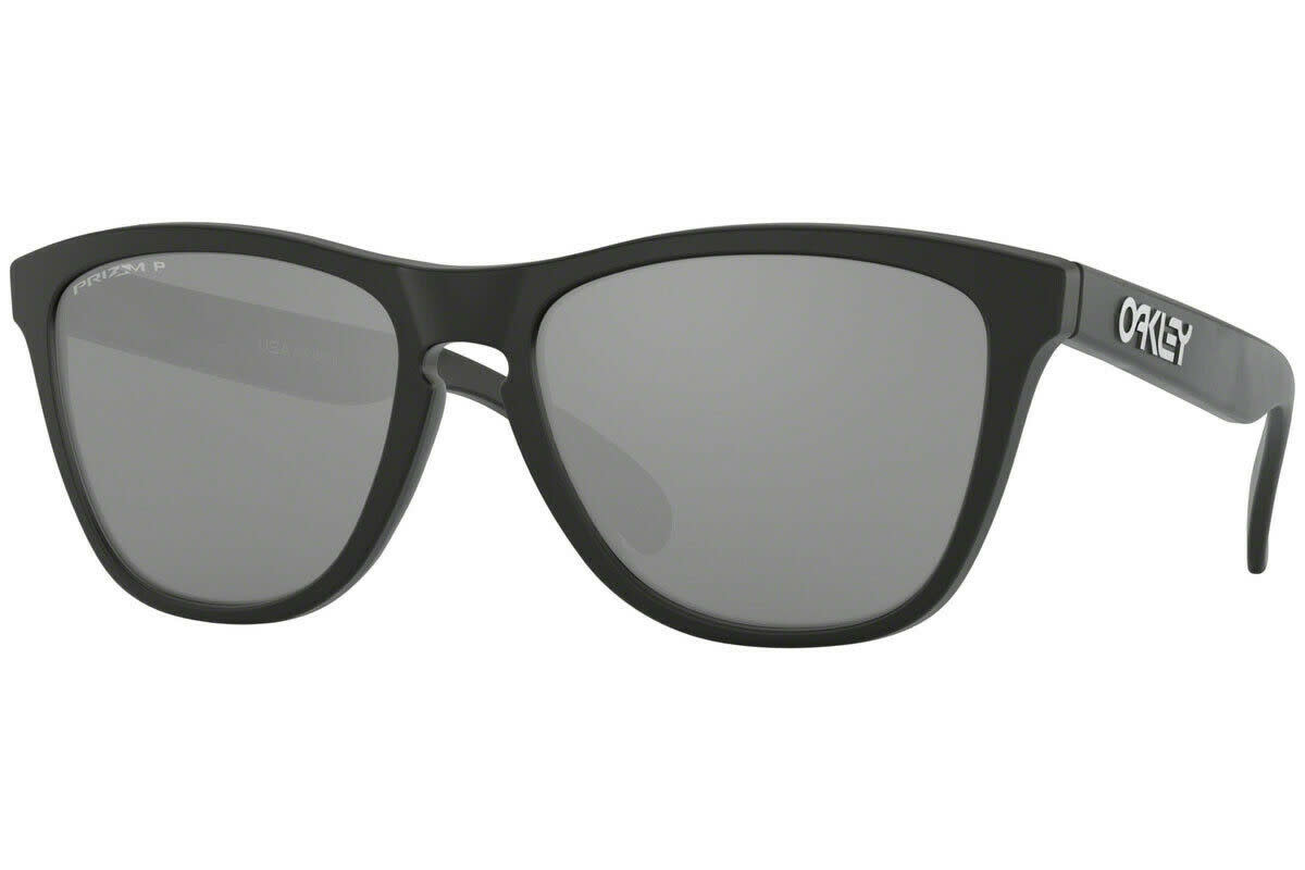 Oakley Oakley Frogskins Matte Black Black Iridium Polarized