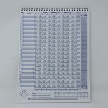 Big Red Baseball Scorebook 18 Space