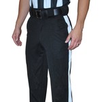 Smitty Smitty Football Officials Cold Weather Pants Black with White Stripe