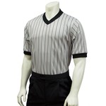 Smitty Smitty Basketball Officials V-Neck Grey w/ Black Pinstripes