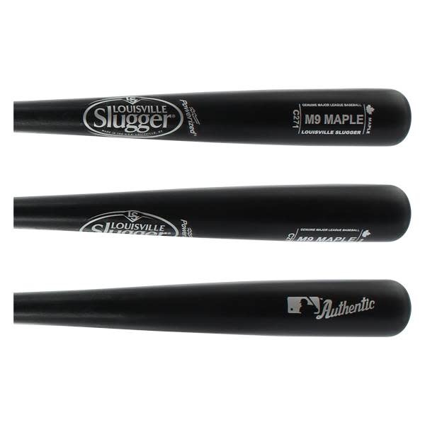 Louisville Slugger 34 M9 maple cupped P72 black - Jonquil Sporting Goods