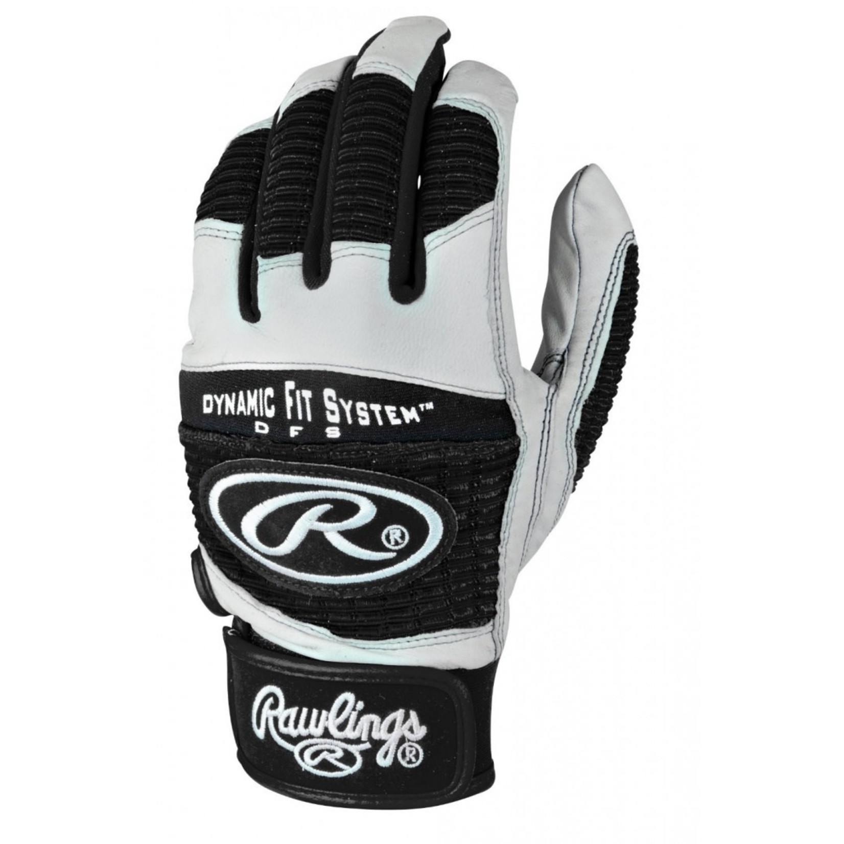 Rawlings Pro Stock Workhorse Youth Batting Gloves Black