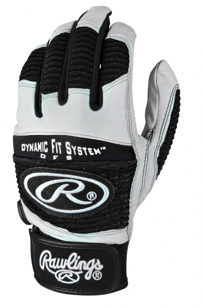 Rawlings Pro Stock Workhorse Youth Batting Gloves Black
