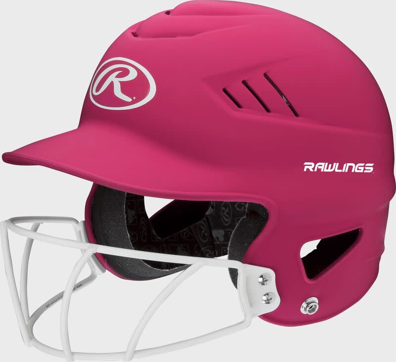 Rawlings Coolflo Batting Helmet with Face Guard