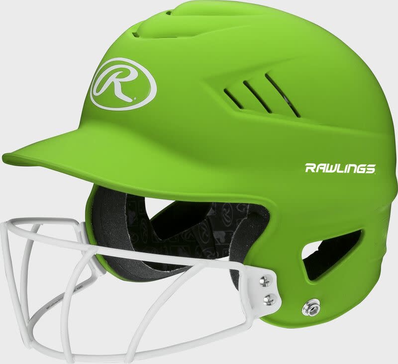 Rawlings Coolflo Batting Helmet with Face Guard