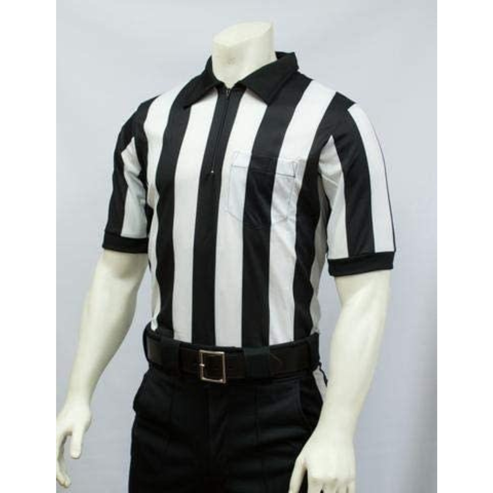Smitty Smitty 2 Inch Stripe Mesh S/S Officials Shirt