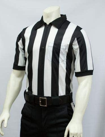 Smitty Smitty 2 Inch Stripe Mesh S/S Officials Shirt