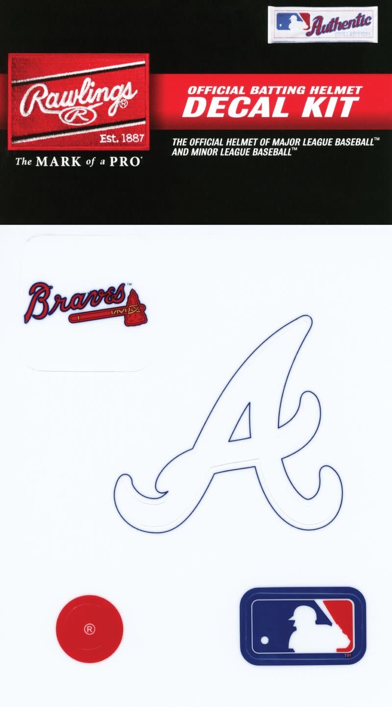 Rawlings Rawlings Atlanta Braves Decal Kit