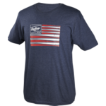 Rawlings Rawlings Patch and Flap Navy Tee