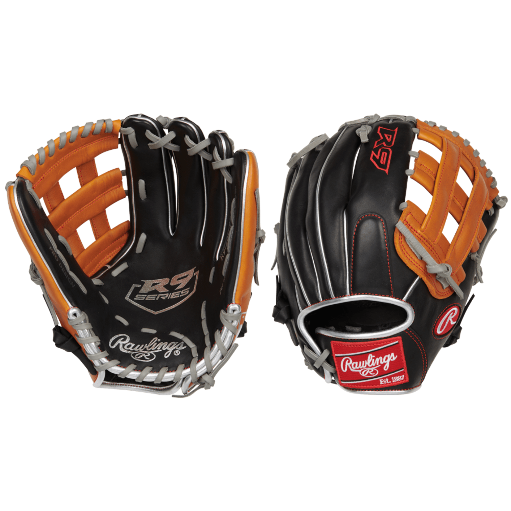 Rawlings 12 Inch Pro Taper R9 Baseball Glove