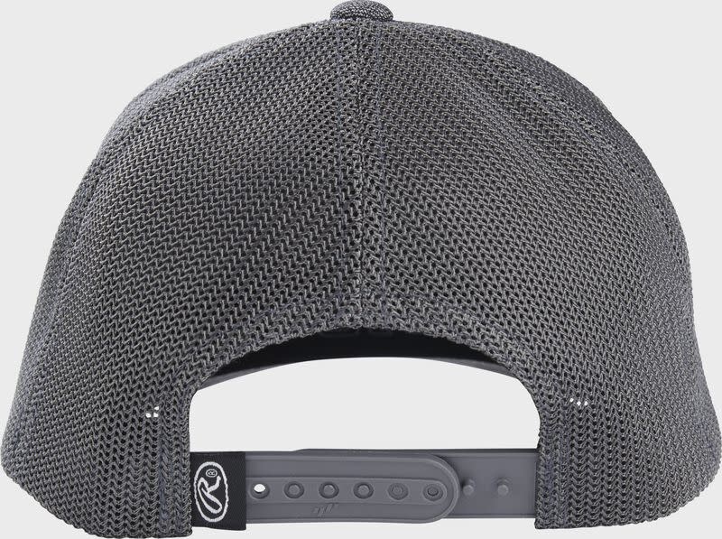Rawlings Leather Patch Mesh Snap Back Trucker