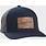 Rawlings Leather Patch Mesh Snap Back Trucker