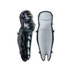 All-Star All Star Cobalt Pro Umpire Single Knee Leg Guard 17 Inch