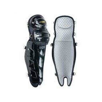 All-Star All Star Cobalt Pro Umpire Single Knee Leg Guard 17 Inch