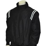 Smitty Smitty Umpire Half Zip Pullover Jacket Black w/ White Stripes