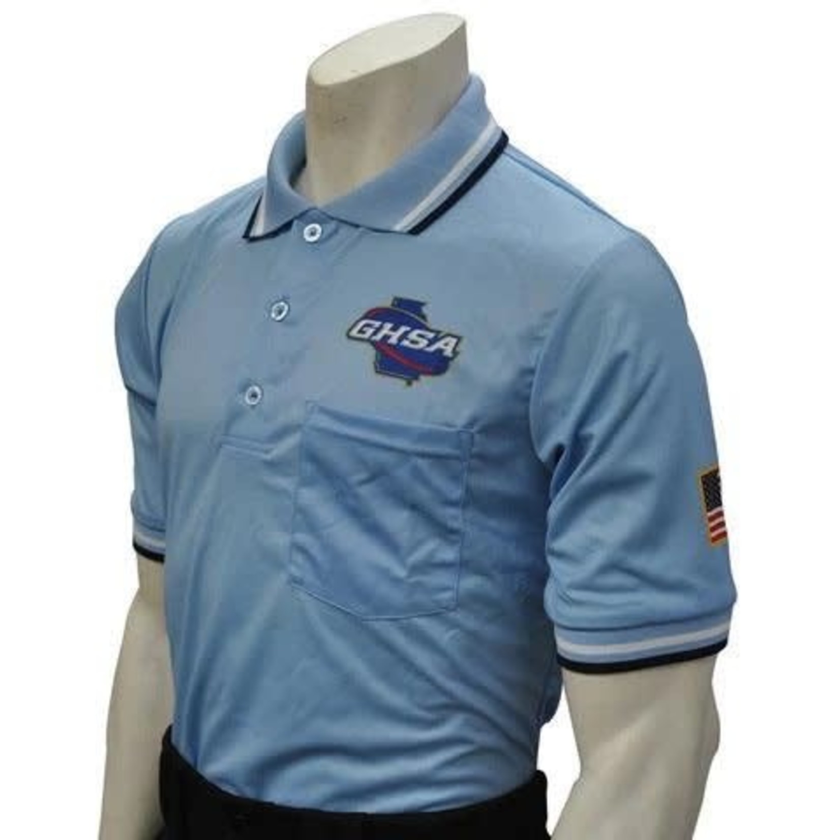 Smitty Smitty GHSA Powder Blue Umpire Shirt