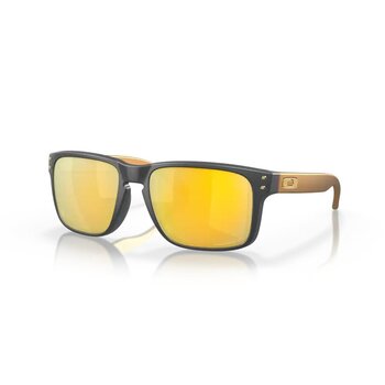 Oakley Oakley Holbrook Matte Carbon w/ Prizm 24K Polarized