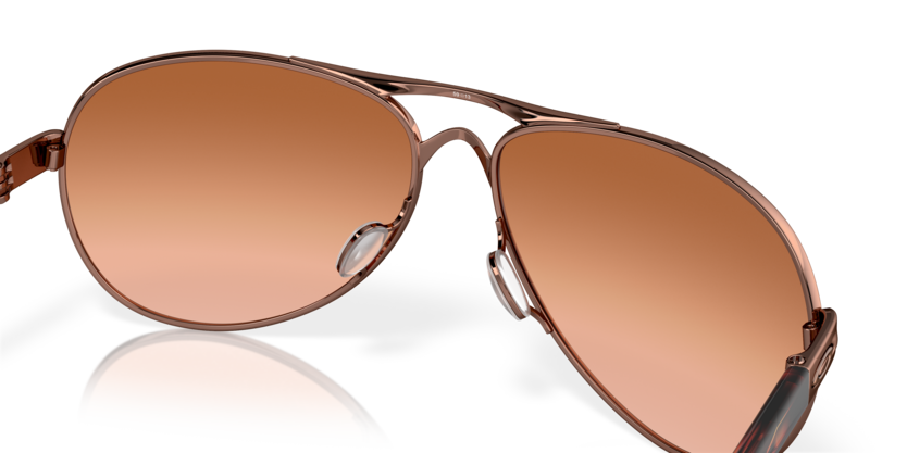 Oakley Oakley Feedback in Rose Gold with VR50 Brown Gradient Lens