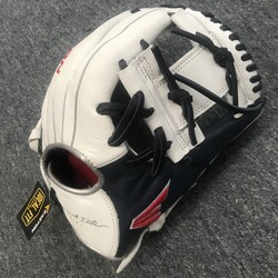 Easton Easton Tournament Elite 11.5 Inch Wht/Nvy/Red