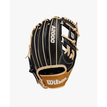 Wilson 2024 A2000 SC1787 Black/Saddle Tan/Blonde 11.75in