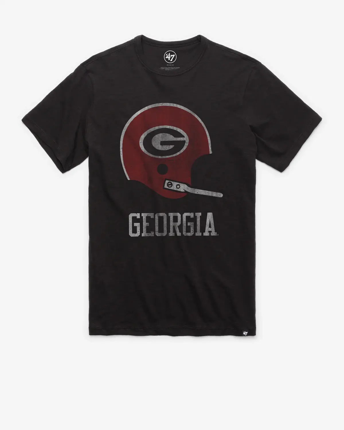 47 Brand Georgia Bulldogs Vintage 47 Grit Scrum Tee