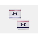 Under Armour Unisex UA Striped Performance Terry 2-Pack Wristbands