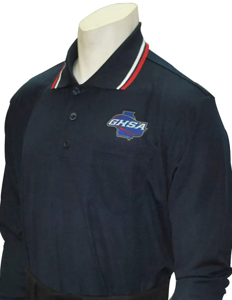 Smitty Smitty GHSA Navy Long Sleeve Umpire Shirt