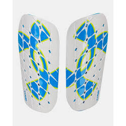 Under Armour UA Shadow Select Shin Guards White/Capri